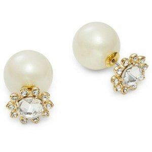 ★New 14K Kate Spade Reversible Pearl Earrings★